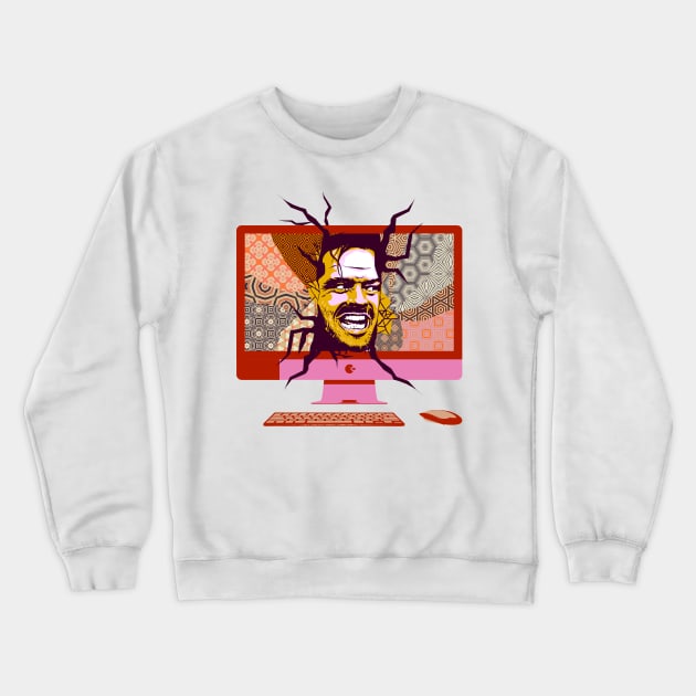 all work and no play Crewneck Sweatshirt by ConradGarner